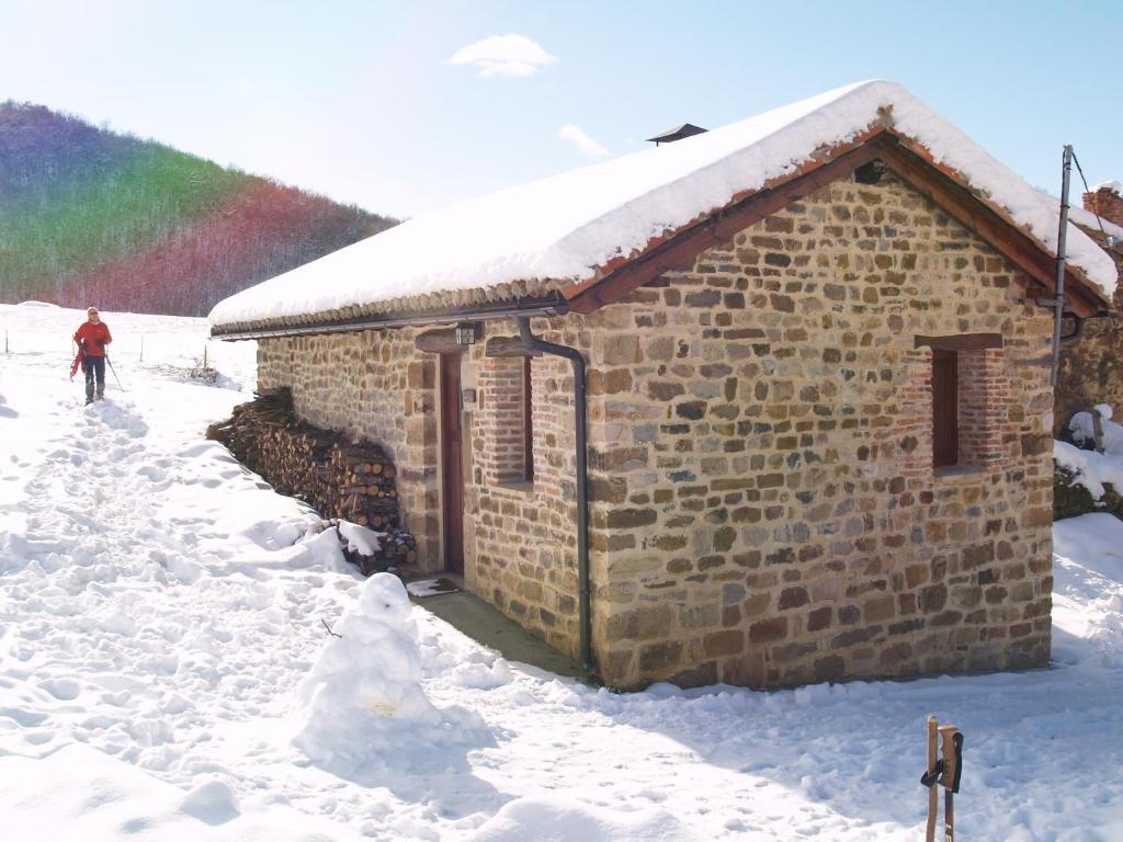 Hotel Rural Piedra Abierta San Martín de Perapertú الغرفة الصورة